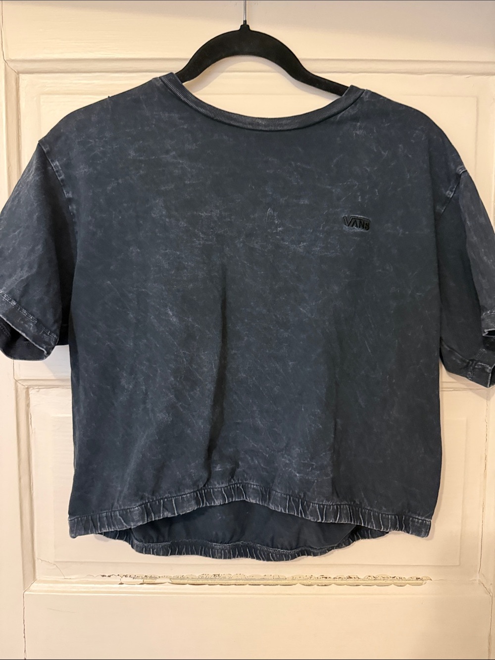 Vans Faded Charcoal Cropped Tee